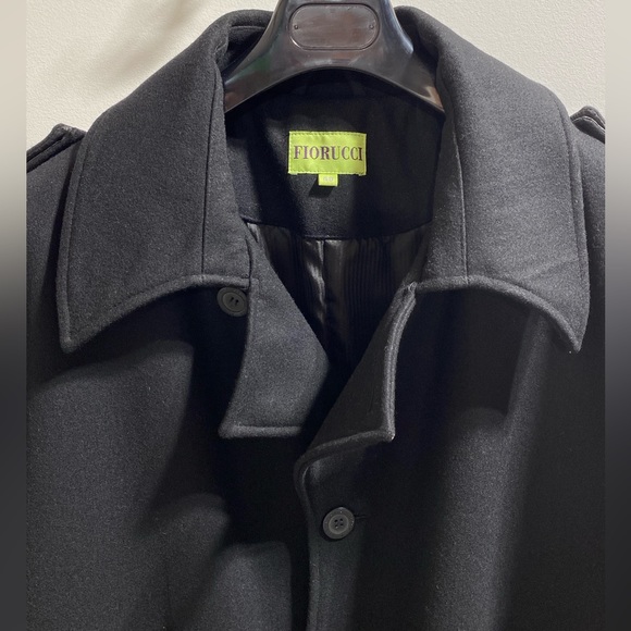 Fiorucci Men’s Wool Coat - Picture 4 of 14
